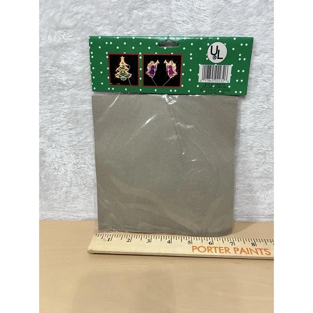 Dollar General Holiday Trim 10 Lite Star Window Light w/ Suction Cup New